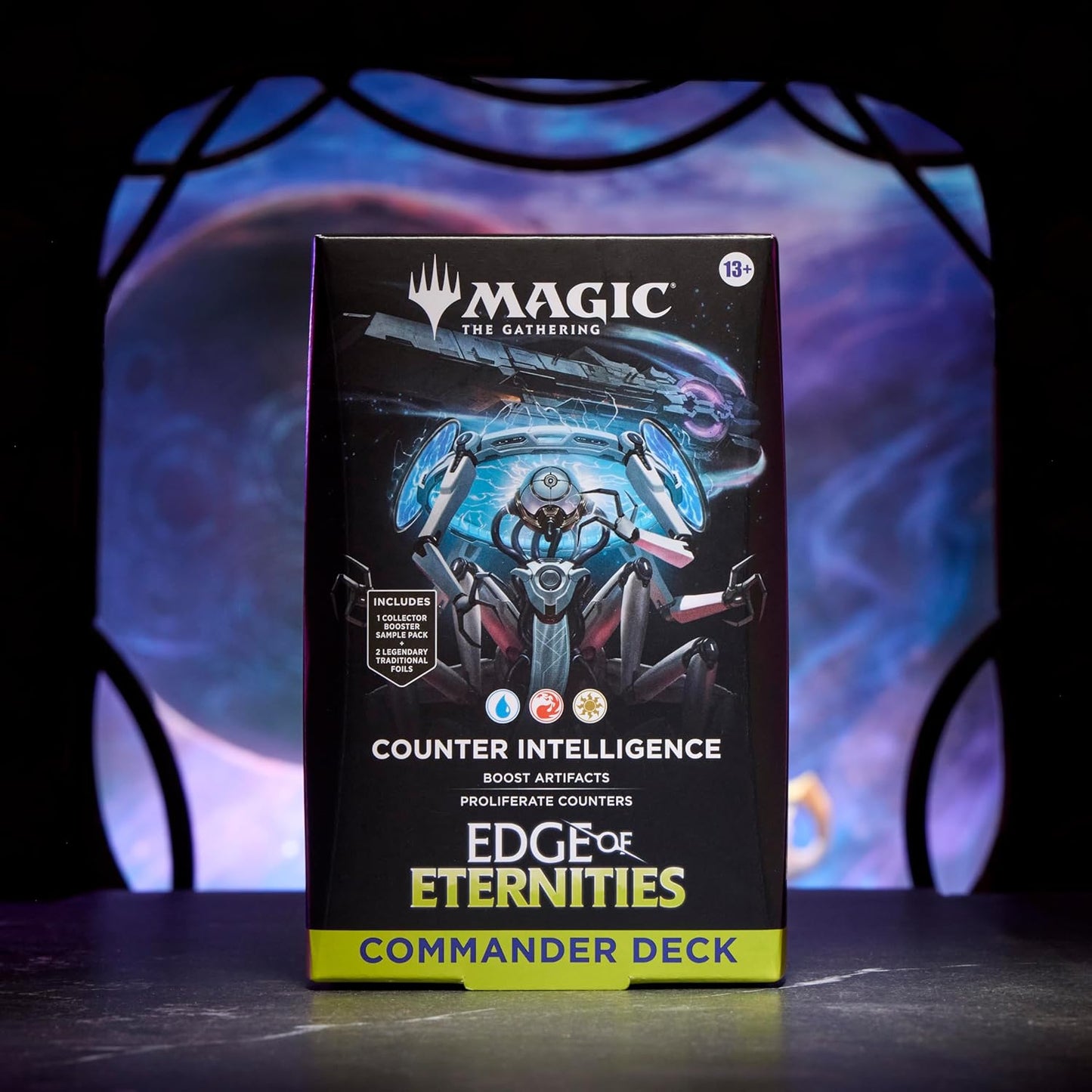Magic: The Gathering - Edge of Eternities Commander Deck - Counter Intelligence (Blue-Red-White)