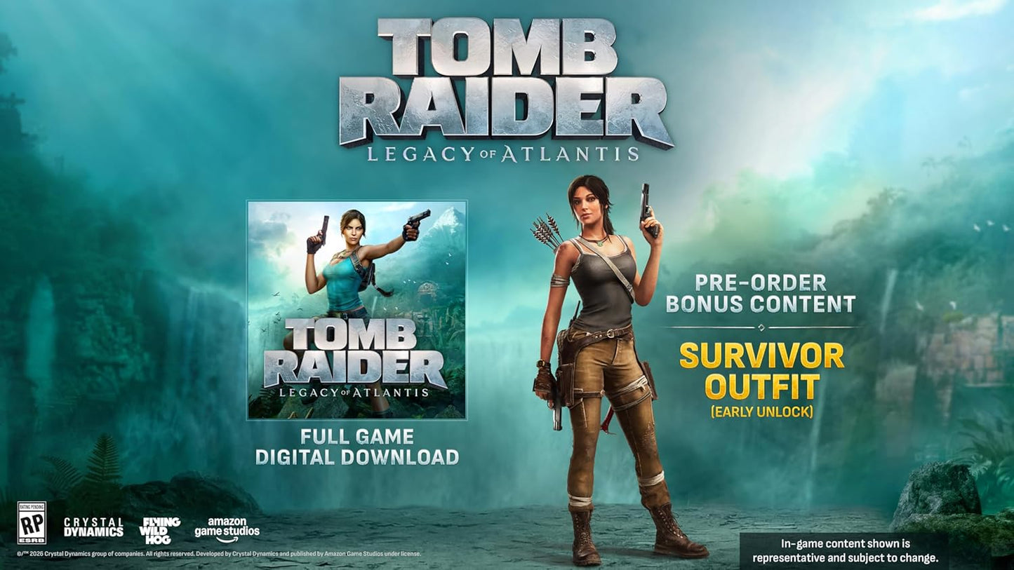 Tomb Raider: Legacy of Atlantis (XBOX Series X) [PREORDER]