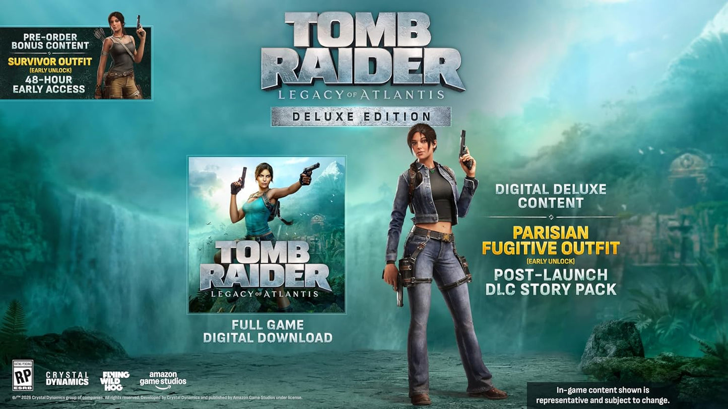 Tomb Raider: Legacy of Atlantis [Deluxe Edition] (PlayStation 5) [PREORDER]