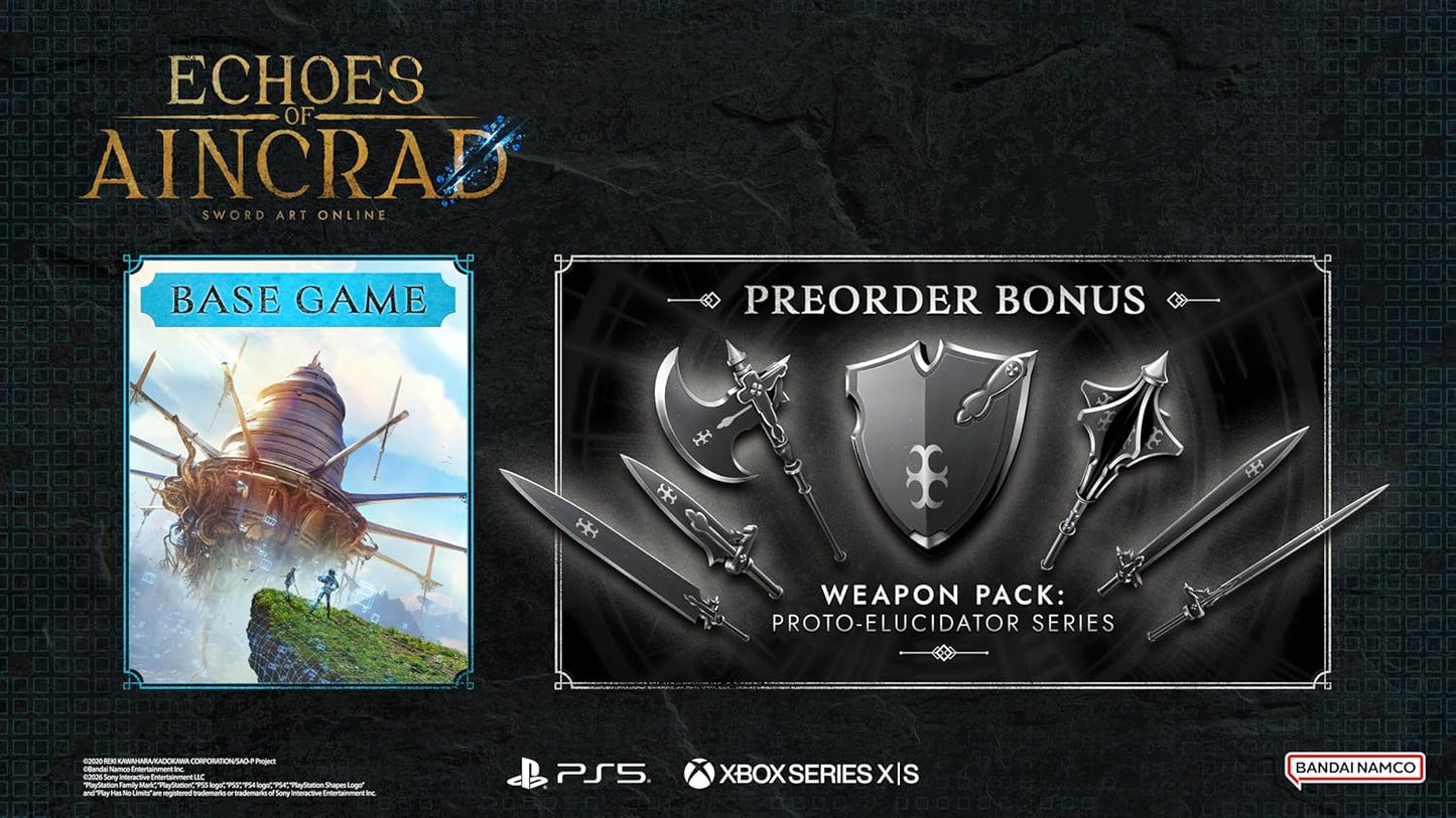 Sword Art Online: Echoes of Aincrad (PlayStation 5) [PREORDER]