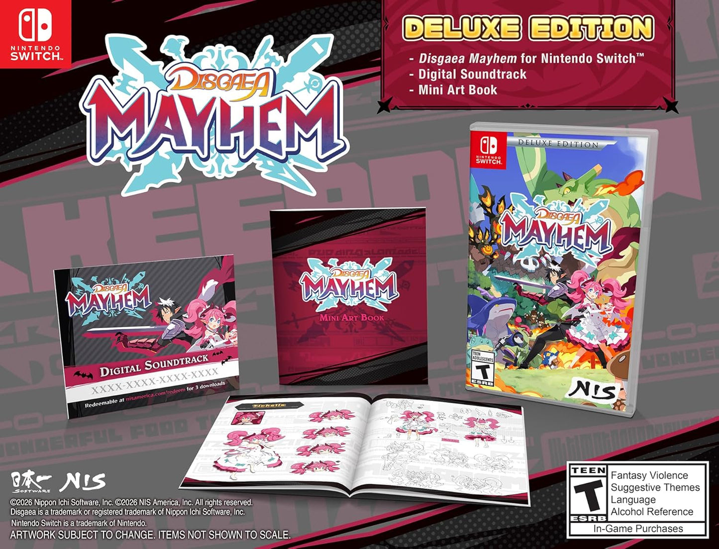 Disgaea Mayhem [Deluxe Edition] (Nintendo Switch) [PREORDER]