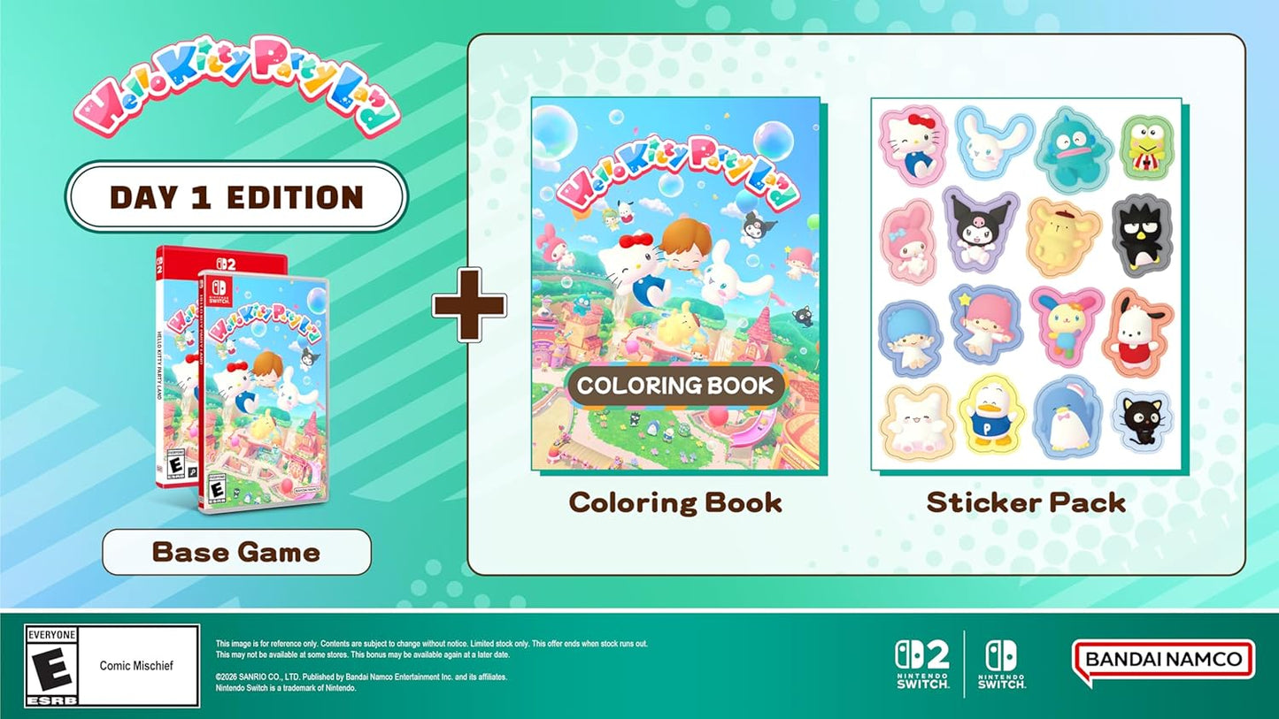 Hello Kitty: Party Land - Premium Edition (Nintendo Switch) [PRE-ORDER]