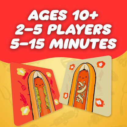 Hoddog: Fun in a Bun Card Game