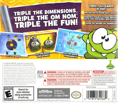Cut The Rope: Triple Treat (Nintendo 3DS)