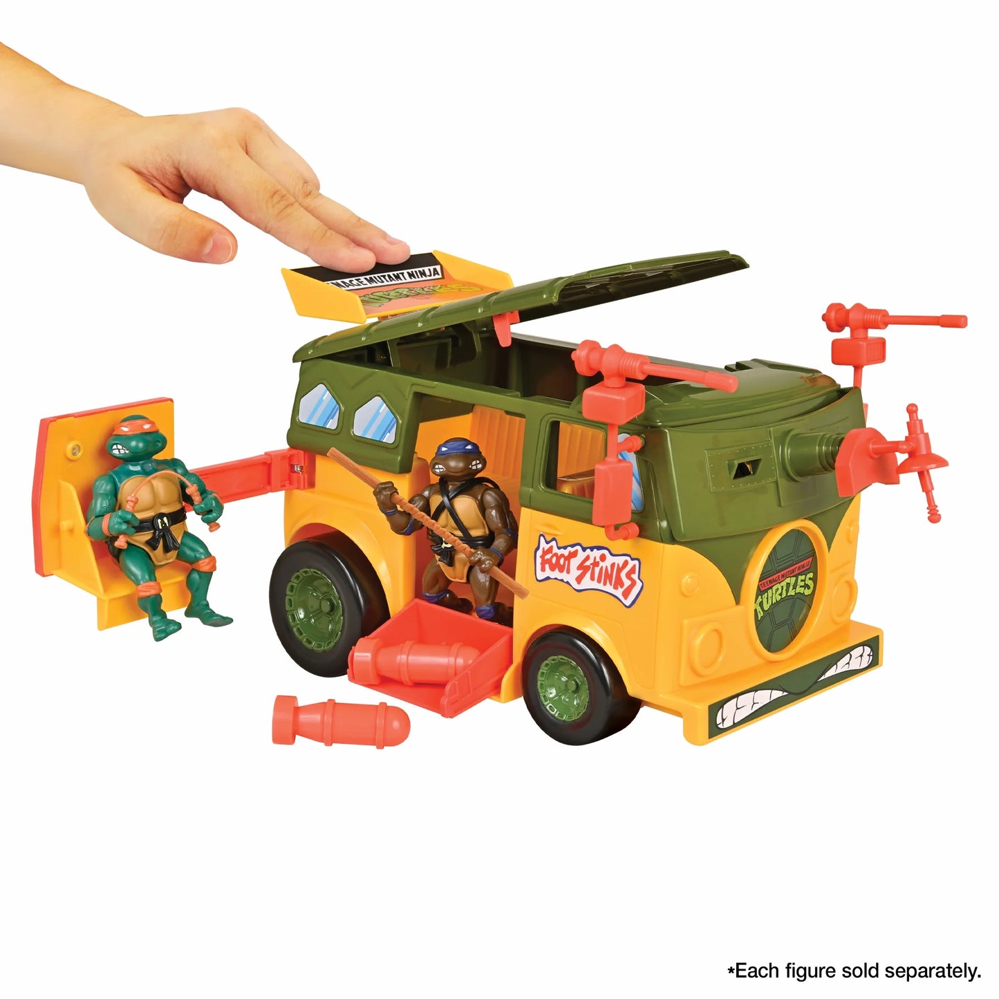 Nickelodeon Teenage Mutant Ninja Turtles - Turtle Party Wagon (Playmates)