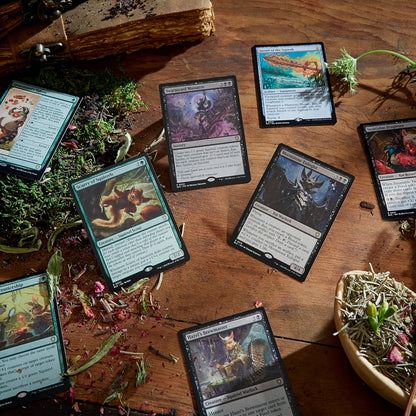 Magic: The Gathering - Bloomburrow Commander Deck - Squirreled Away (Black-Green)