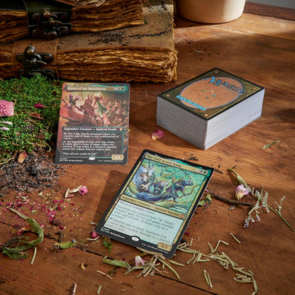 Magic: The Gathering - Bloomburrow Commander Deck - Squirreled Away (Black-Green)