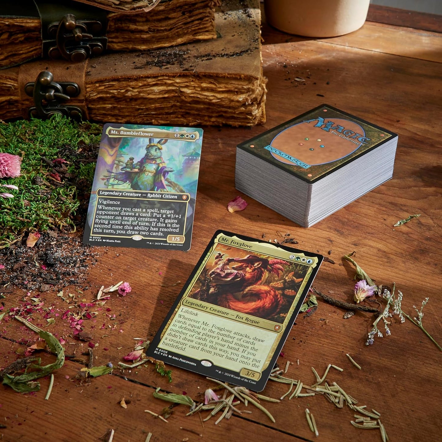 Magic: The Gathering - Bloomburrow Commander Deck - Peace Offering (Green-White-Blue)