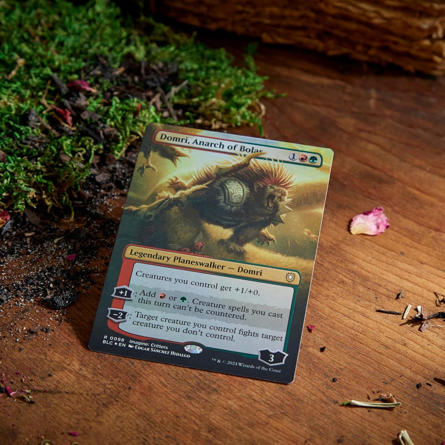 Magic: The Gathering - Bloomburrow Commander Deck - Animated Army (Red-Green)