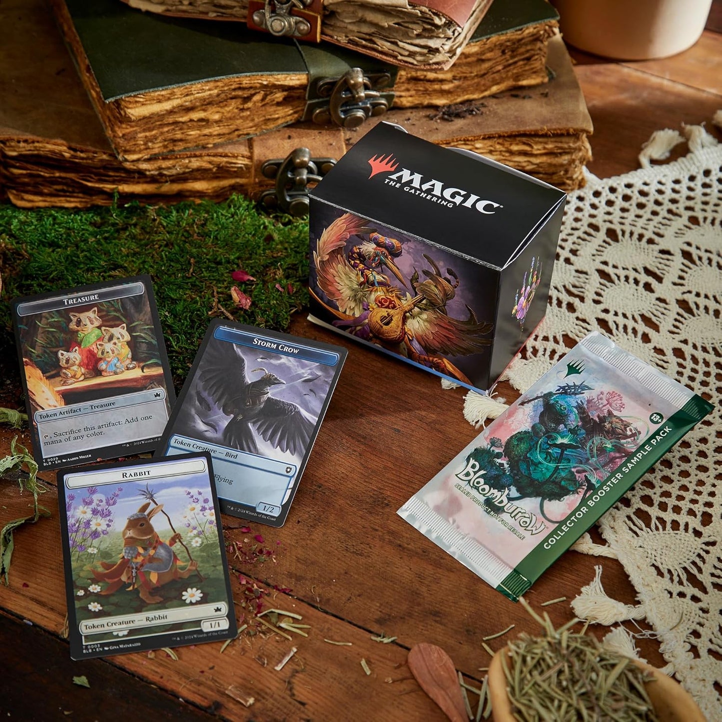 Magic: The Gathering - Bloomburrow Commander Deck - Family Matters (Blue-Red-White)