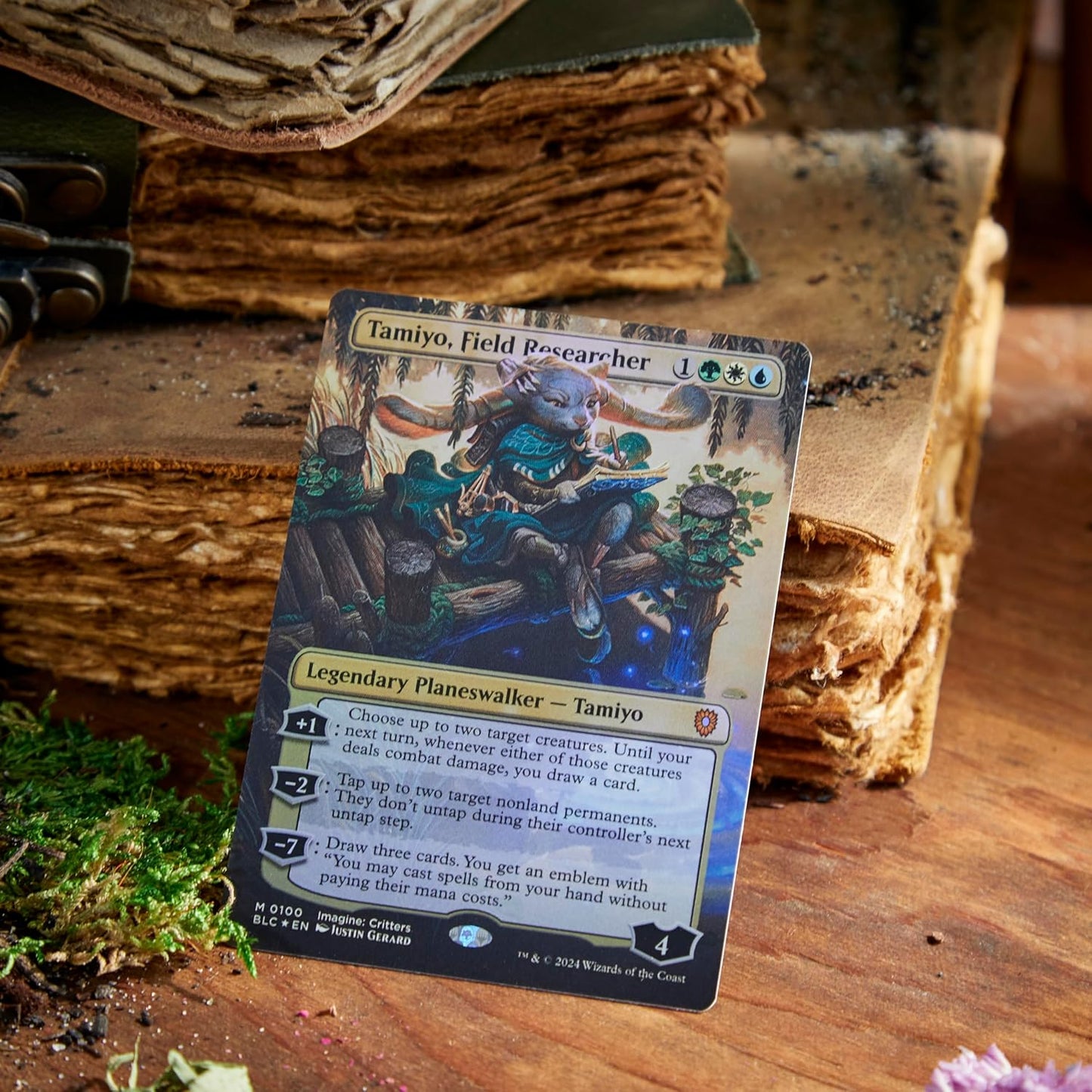 Magic: The Gathering - Bloomburrow Commander Deck - Peace Offering (Green-White-Blue)