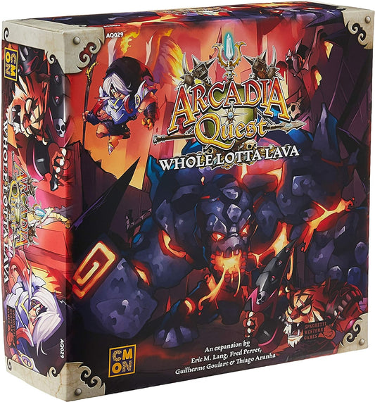 Arcadia Quest: Whole Lotta Lava [Expansion] (Board Game)