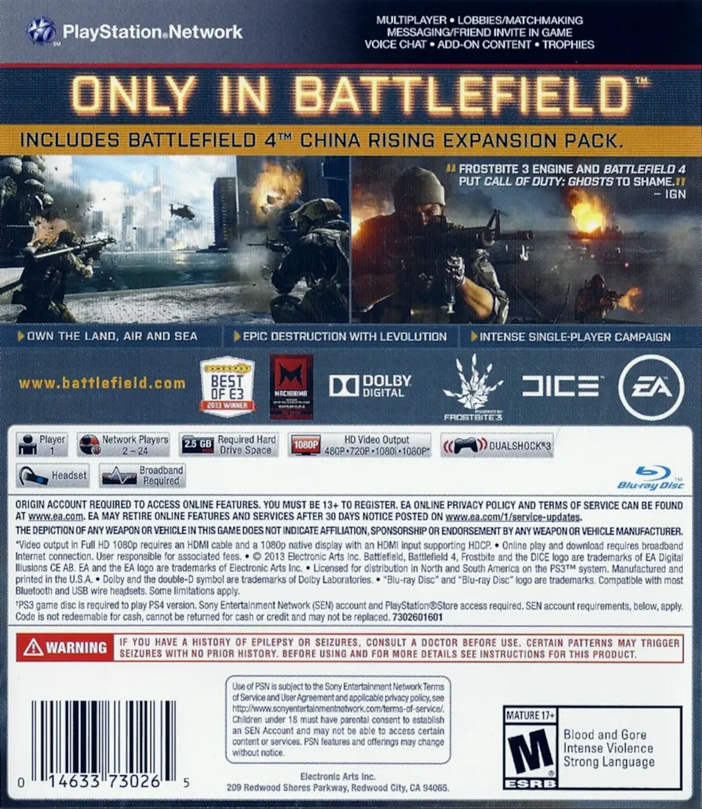 Battlefield 4 (PlayStation 3)