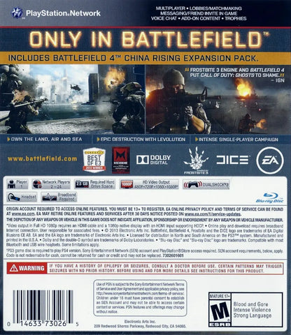 Battlefield 4 (PlayStation 3)