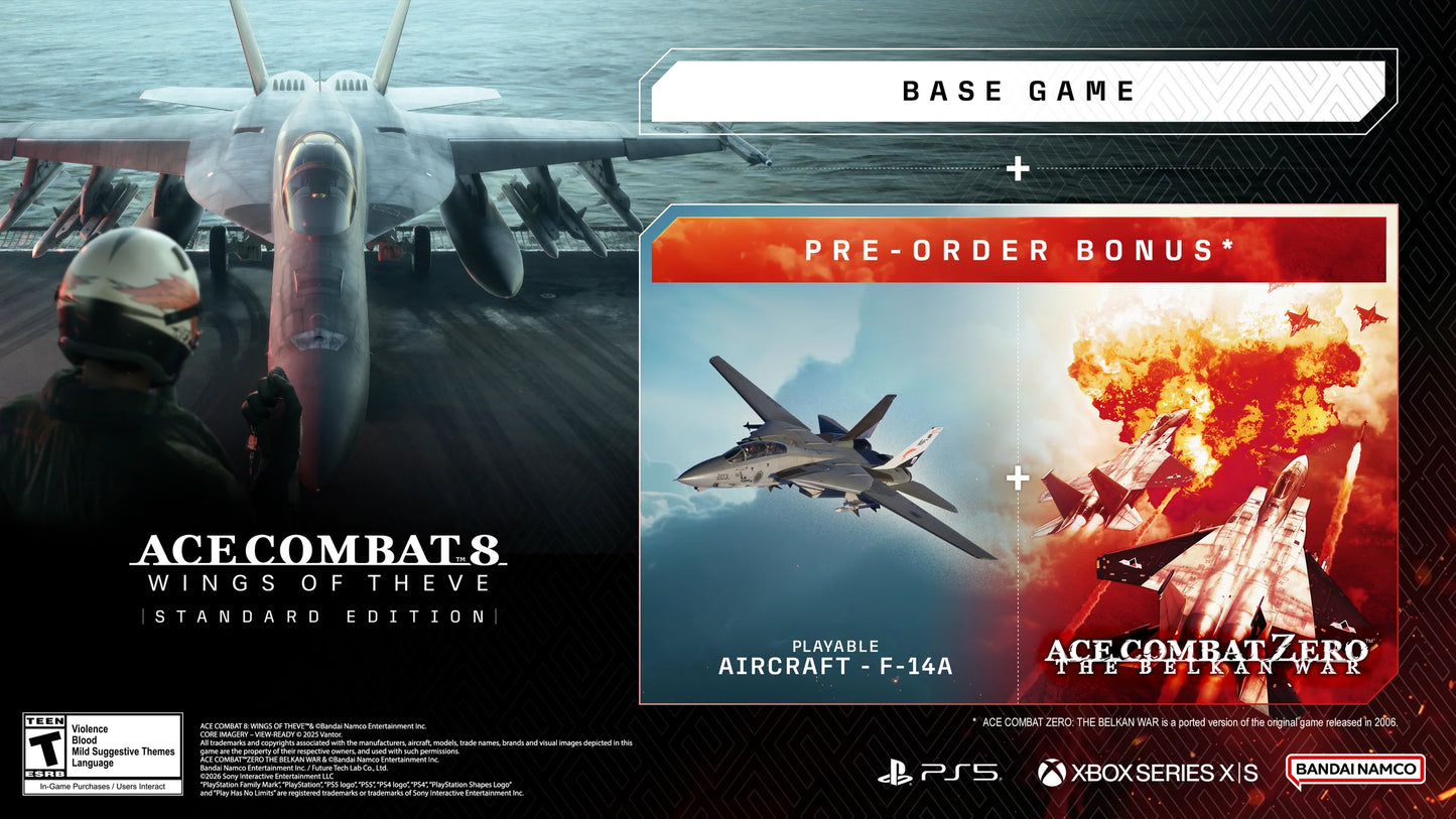 Ace Combat 8: Wings of Theve (PlayStation 5) [PREORDER]