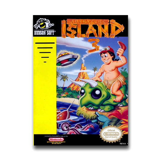 Adventure Island 3 (Nintendo NES)