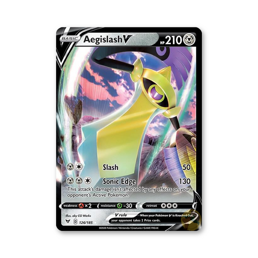 Aegislash V - 126/185 (Vivid Voltage)