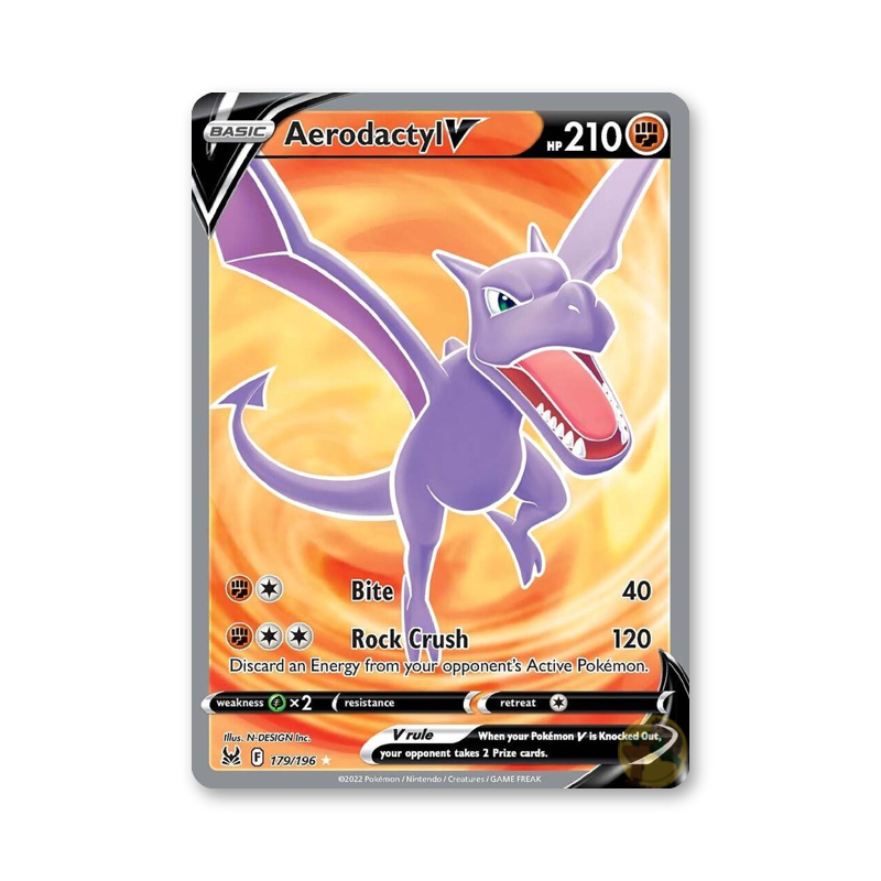 Aerodactyl V (Full Art) - 179/196 (Lost Origin)