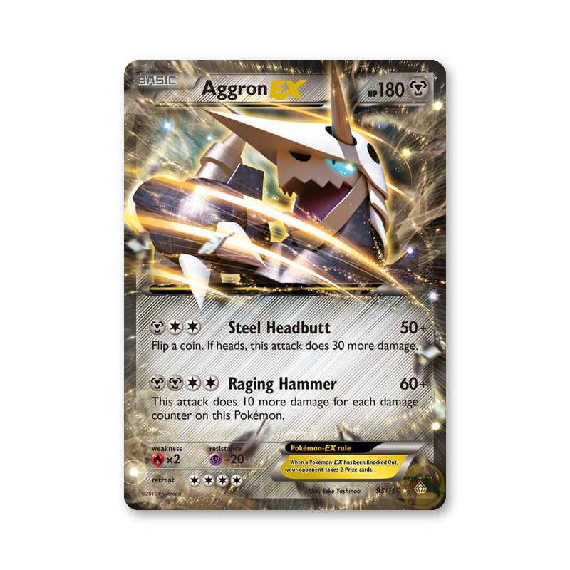 Aggron EX - 93/160 (Primal Clash)