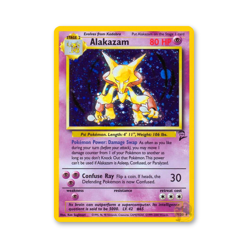 Alakazam - 1/130 (Base Set 2)