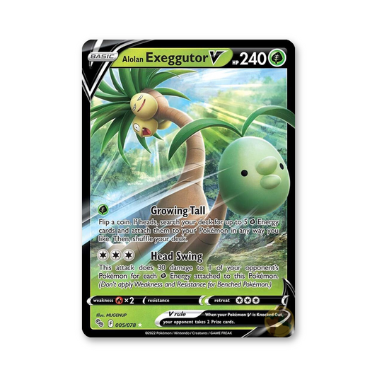 Alolan Exeggutor V - 005/078 (Pokemon GO)