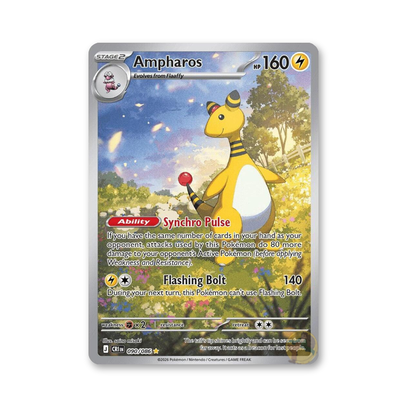 Ampharos - 090/086 (Chaos Rising)