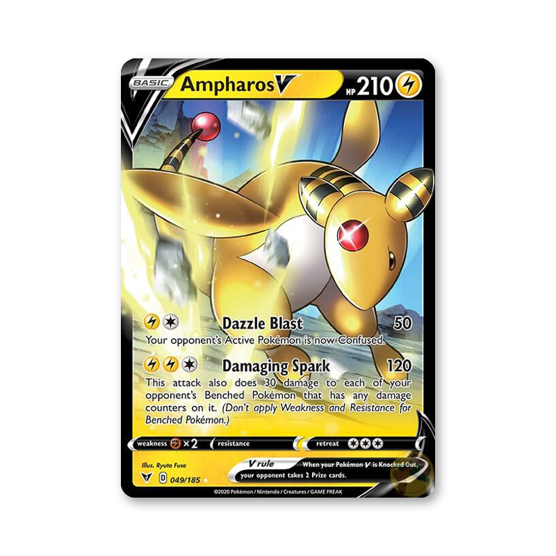 Ampharos V - 049/185 (Vivid Voltage)
