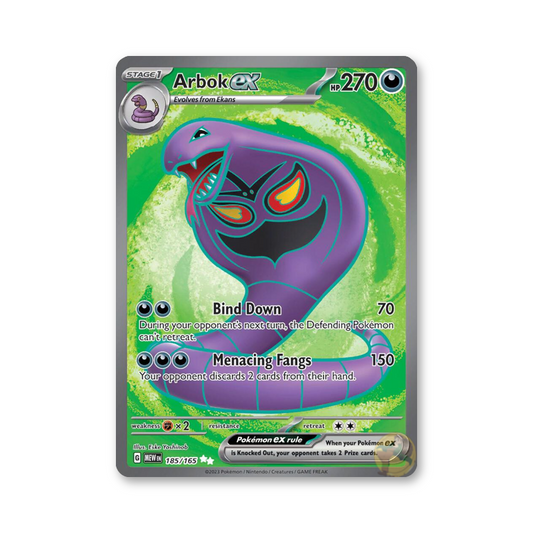 Arbok ex  - 185/165 (Scarlet & Violet 151)