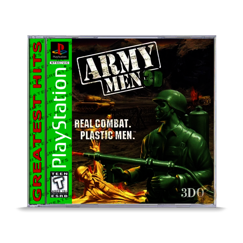 Army Men 3D [Greatest Hits] (PlayStation 1)