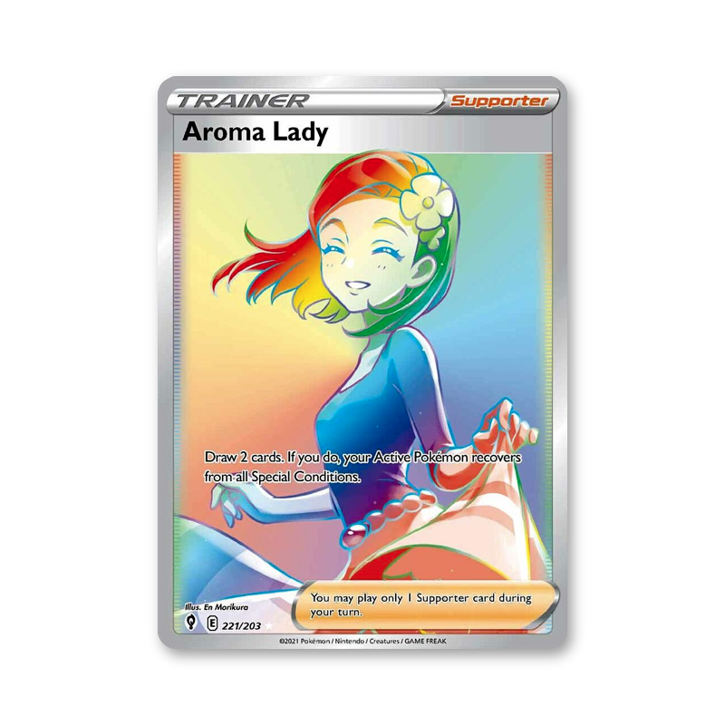 Aroma Lady (Secret) - 221/203 (Evolving Skies)