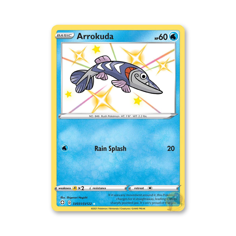 Arrokuda - SV031/SV122 (Shining Fates: Shiny Vault)