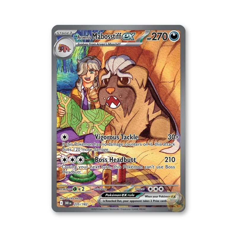 Arven's Mabosstiff ex - 235/182 (Destined Rivals)