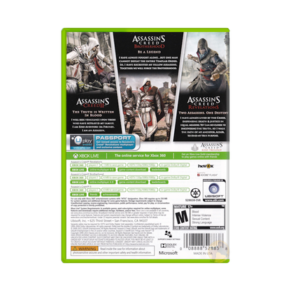 Assassin's Creed: Ezio Trilogy (Xbox 360)