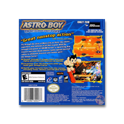 Astro Boy: Omega Factor (Nintendo Game Boy Advance)