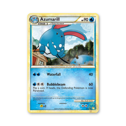 Azumarill - 2/123 (HeartGold & SoulSilver)