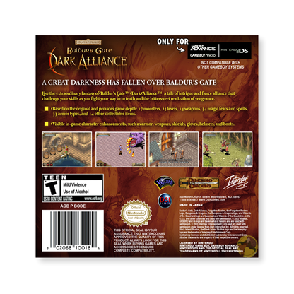 Baldur's Gate: Dark Alliance (Nintendo Game Boy Advance)