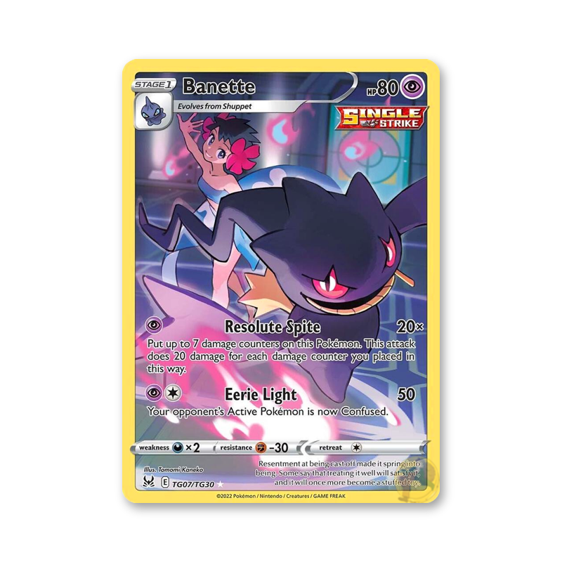 Banette - TG07/TG30 (Lost Origin Trainer Gallery)