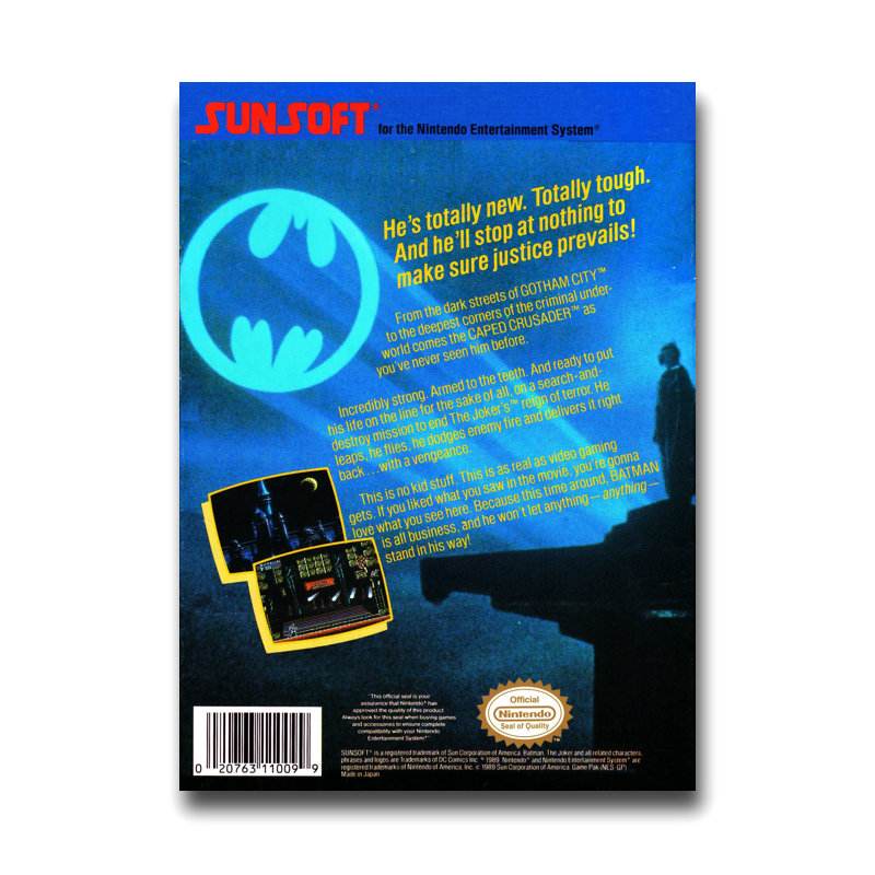 Batman: The Video Game (Nintendo NES)