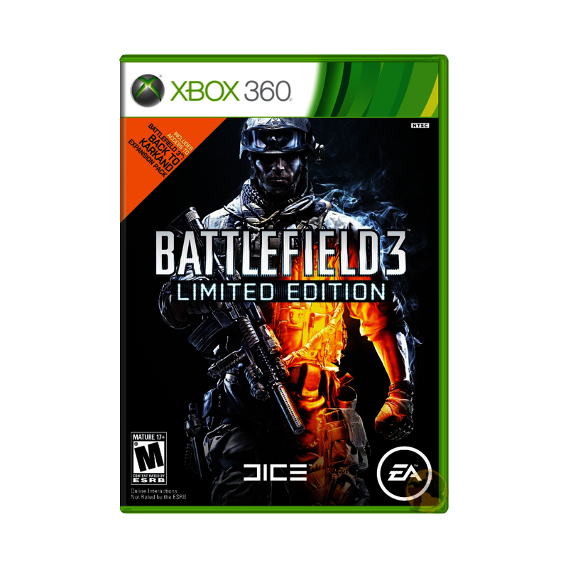 Battlefield 3 [Limited Edition Cover Variant] (Xbox 360)