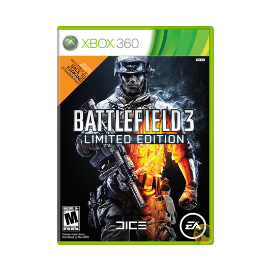 Battlefield 3 [Limited Edition Cover Variant] (Xbox 360)