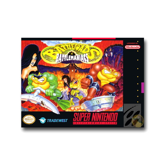 Battletoads in Battlemaniacs (Nintendo SNES)