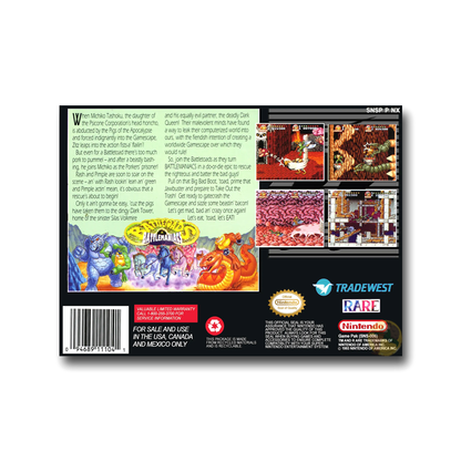 Battletoads in Battlemaniacs (Nintendo SNES)