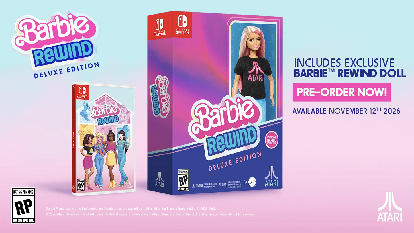 Barbie Rewind - Deluxe Edition (Nintendo Switch) [PRE-ORDER]