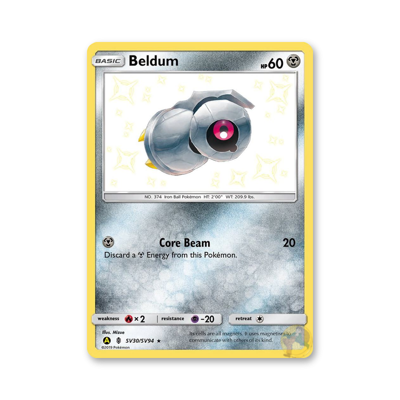 Beldum - SV30/SV94 (Hidden Fates: Shiny Vault)