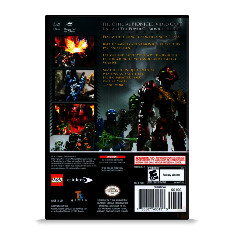 Bionicle Heroes (Nintendo GameCube)