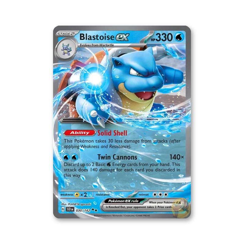Blastoise ex - 030/142 (Stellar Crown)