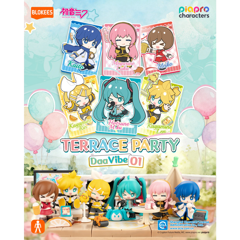 Blokees: Hatsune Miku - DaaVibe 01 Terrace Party Blind Box