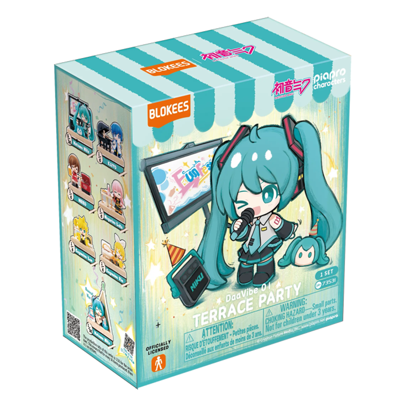 Blokees: Hatsune Miku - DaaVibe 01 Terrace Party Blind Box