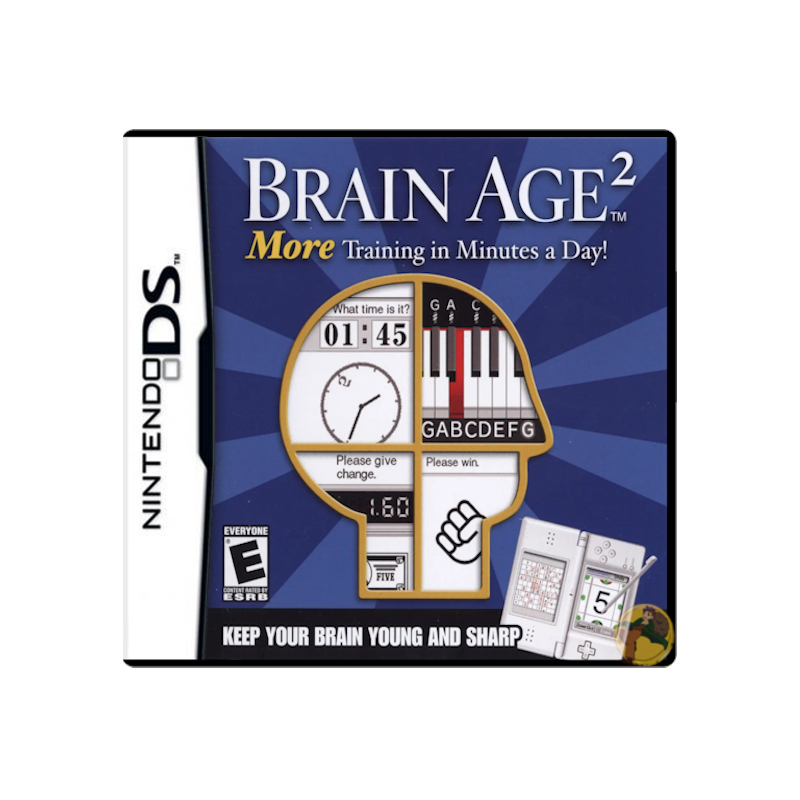 Brain Age 2: More Training in Minutes a Day (Nintendo DS)