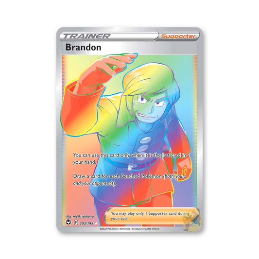 Brandon (Secret) - 203/195 (Silver Tempest)